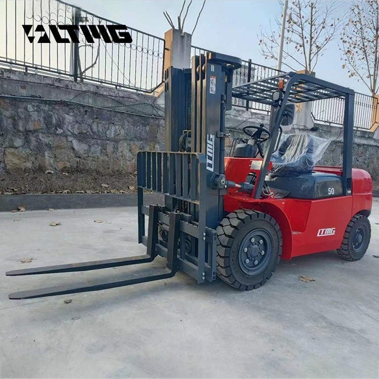 LTMG brand FD50  5 ton 6 tons 7 tons 5000kg diesel powered forklift with Imported engine