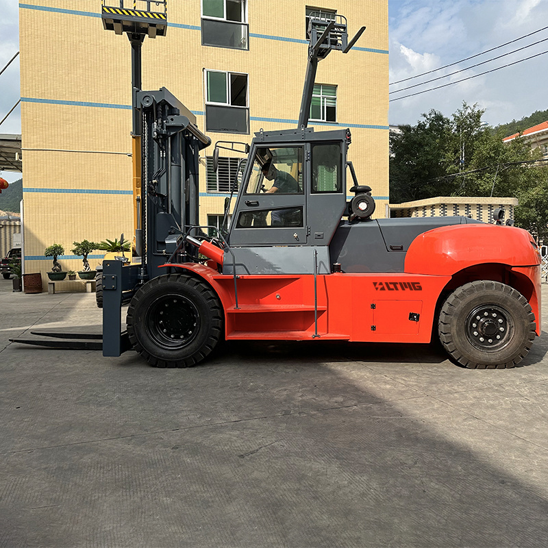 Big montacargas forklift truck  10 ton  20 ton  15 ton 16 ton  carretilla elevadora diesel forklift with fork positioner