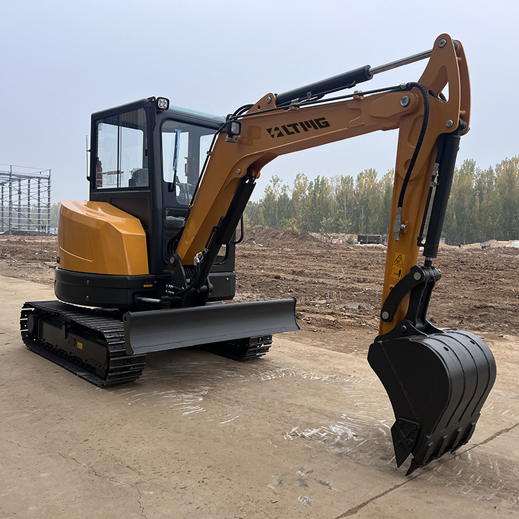 Factory Sales Mini Crawler Excavator 1.8 Ton 2 Ton 2.5 Ton 3.5 Ton 4 Ton Zero Tail Digger Excavator with Kubota Engine