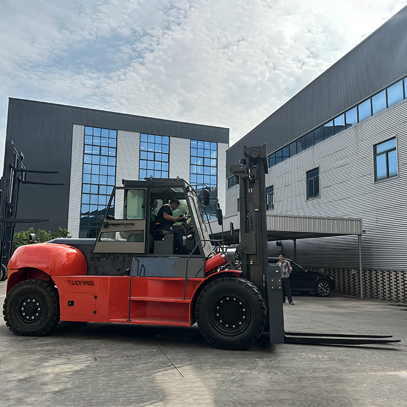 Big montacargas forklift truck  10 ton  20 ton  15 ton 16 ton  carretilla elevadora diesel forklift with fork positioner