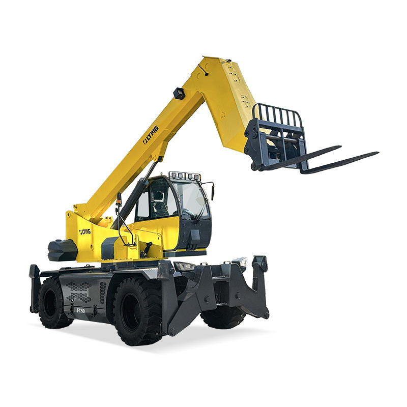 Nearsun Chinese supplier heavy duty telescopic arm forklift telehandler 5000kg telescopic forklift for sale