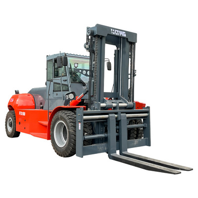 Big montacargas forklift truck 15 ton 16 ton 18ton  carretilla elevadora diesel forklift with fork positioner