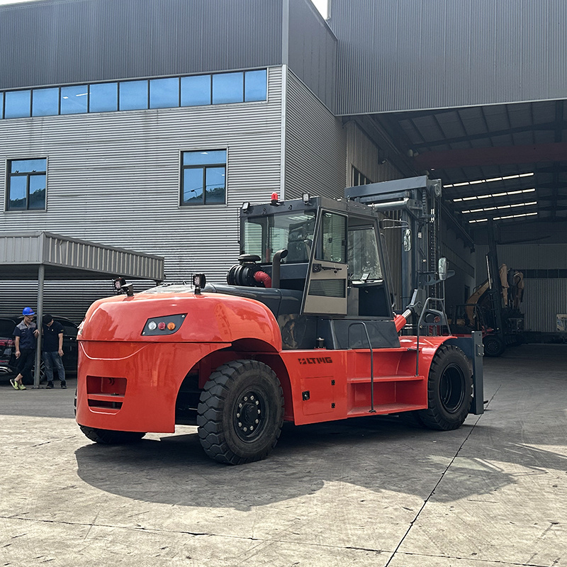 Big montacargas forklift truck  10 ton  20 ton  15 ton 16 ton  carretilla elevadora diesel forklift with fork positioner