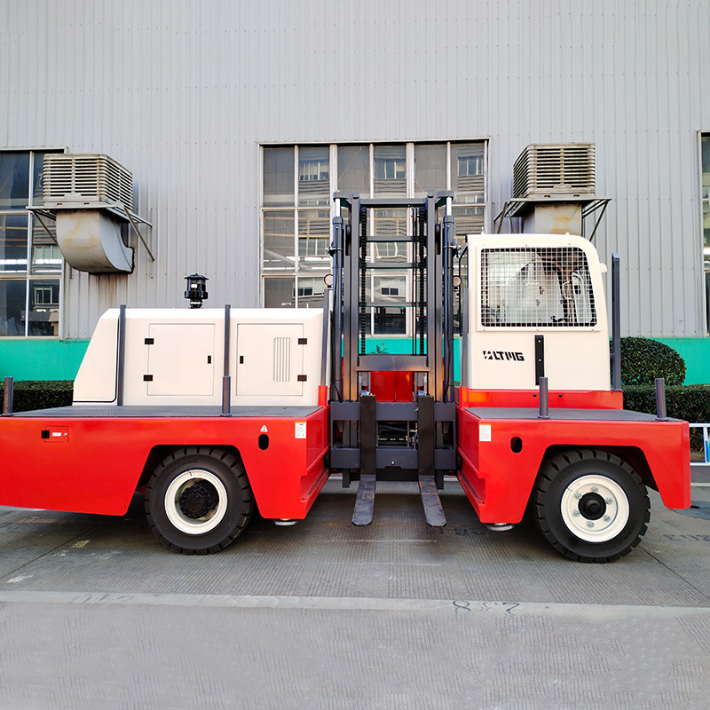 handling equipment combilift diesel forklift truck 6 ton 8 ton 9 ton 10 ton side loader forklifts with 3.6m lifting height