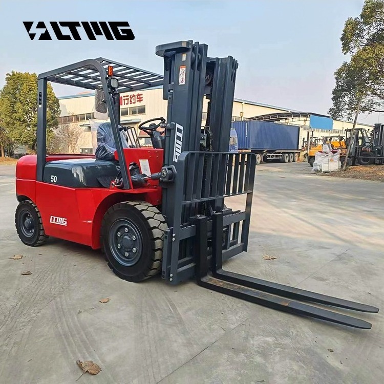 LTMG brand FD50  5 ton 6 tons 7 tons 5000kg diesel powered forklift with Imported engine