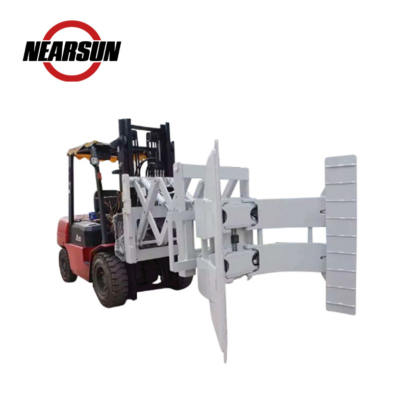 Forklift Slip sheet Push pull clamp pusher customized forklift attachment