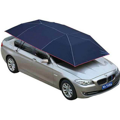 Portable folding 4.2m 4.8m Car sunshade Roof Shade Cover Automatic Car Umbrellas With Remote Control