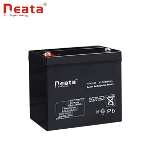 4*12V 48V 50ah Sealed Lead Acid E Bike Batteries 12 Volts Rechargeable Backup Storage Marine Battery