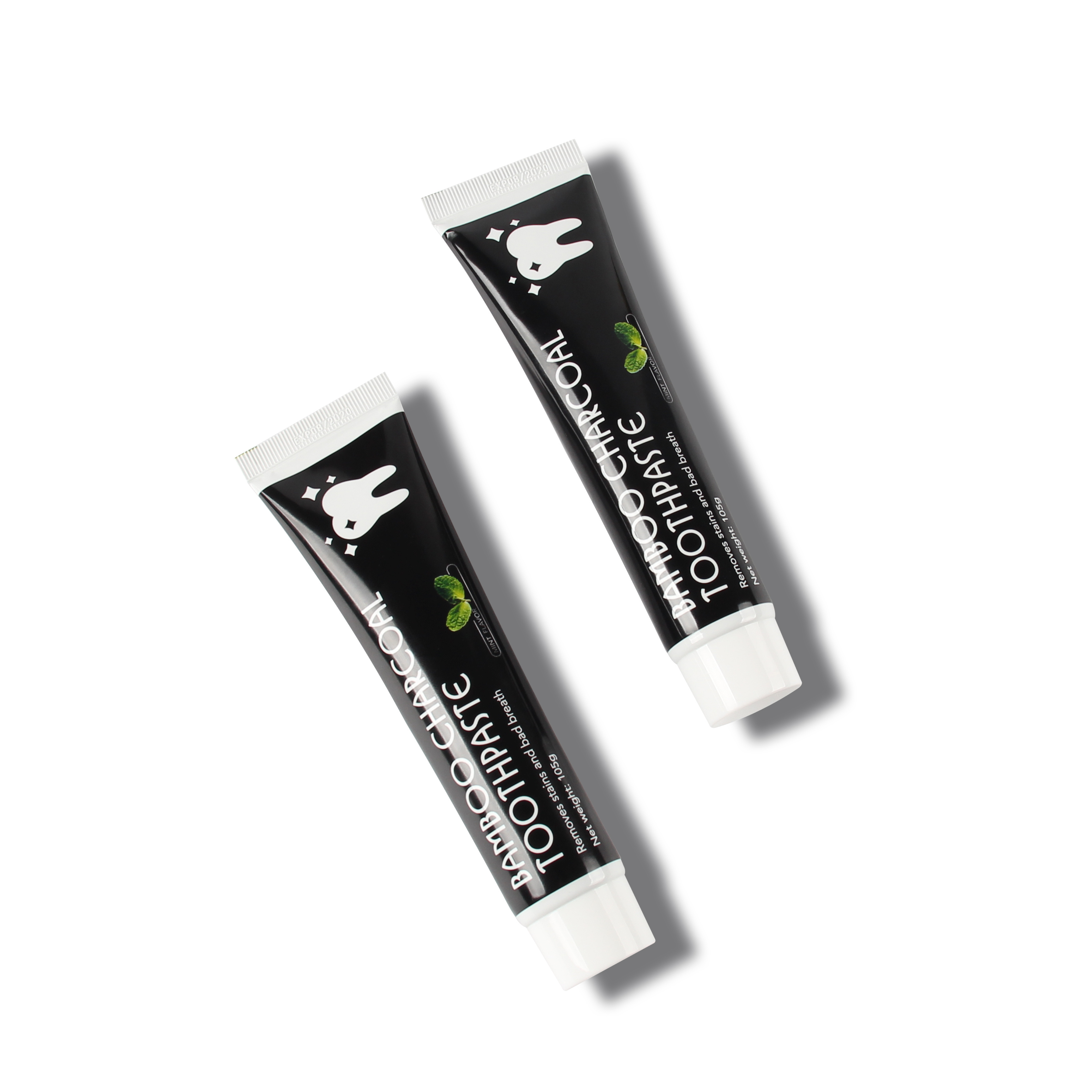 Teeth Whitener Private Logo Home-used Natural Bamboo Activated  Charcoal Toothpaste