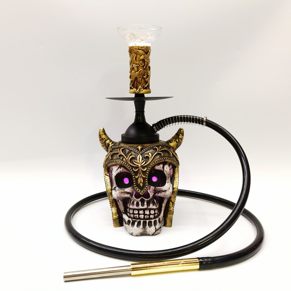 Most Popular Hookah Accessories Skeleton Smoking Bar Luxury Hookah Flavor ShiSha Gift Gravity Hookah