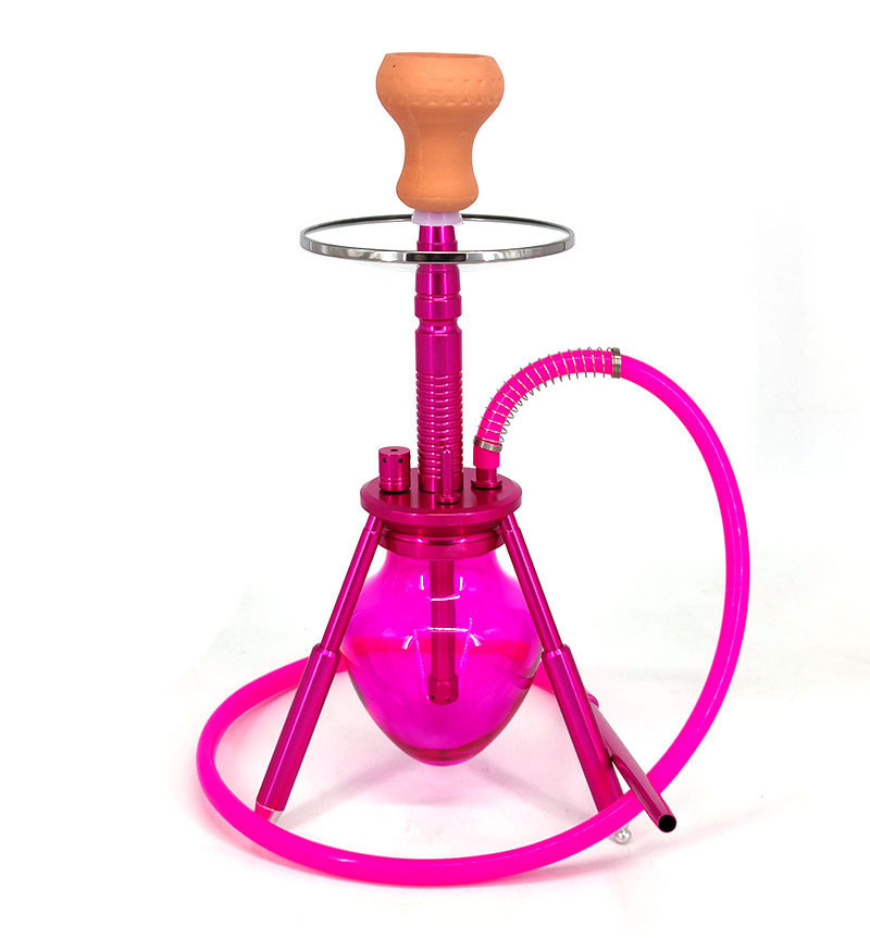 Metal Arab Shisha Different Colors Spider Shape Portable Hookah Pen Aluminum Alloy Wholesale Hookah Pot Set Hookah Shisha