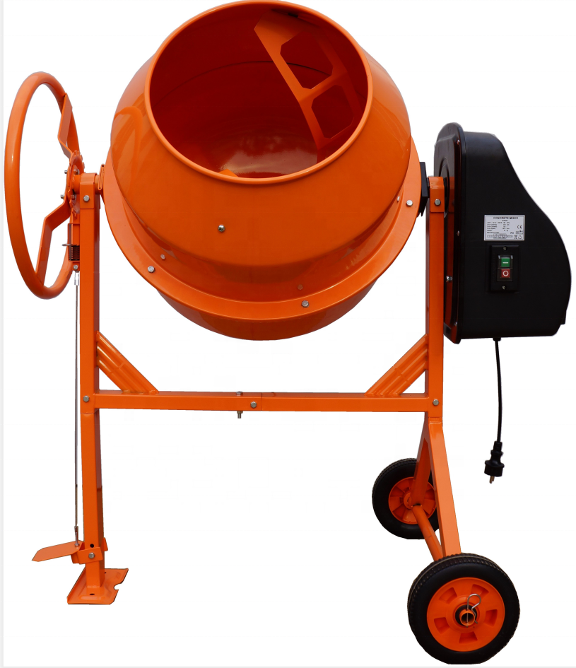 NEAT electric mini cement mixer 120L 130L 140L 160L 180L 200L 240L portable concrete mixer for concrete plaster grouting machine