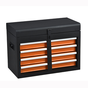 Neatly Plastic Handle 4-Drawer Portable Storage Metal Tool Box with Lock Strip for Workshop Tools Storage