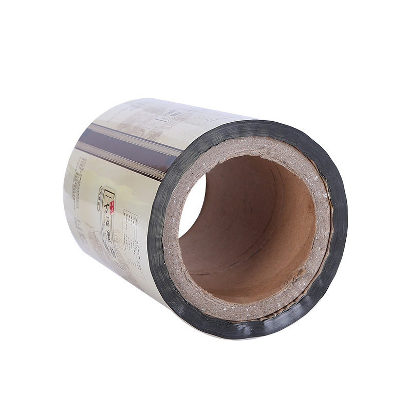 PE PET Laminated Film Customized Plastic Film Roll Candy Potato Chips Packaging Film Roll For Food Packaging