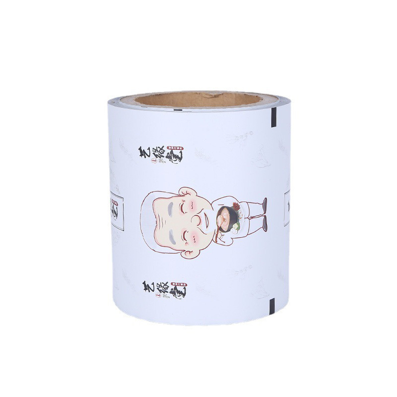 PE PET Laminated Film Customized Plastic Film Roll Candy Potato Chips Packaging Film Roll For Food Packaging