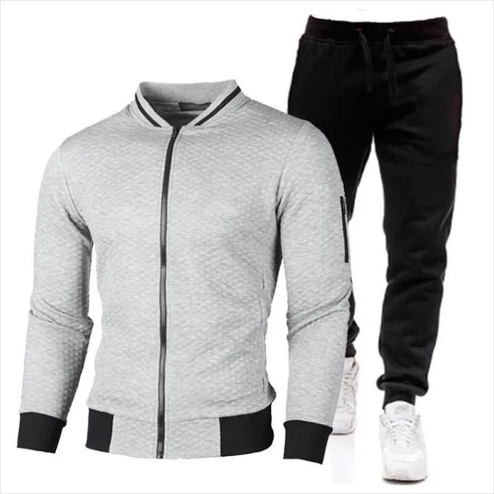 Wholesale High Manufactured New Design Custom Logo Men Tracksuits Set Men Sportswear Comfortable Quick Dry Slim Fit Tracksuits