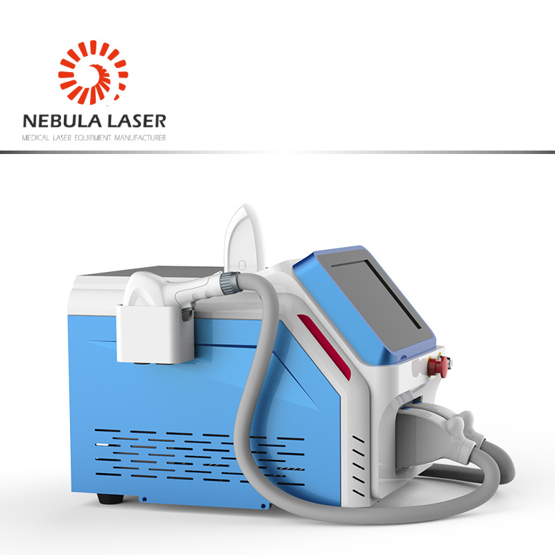 2 in 1, 808 diode laser + q switch nd yag laser, hair removal and tattoo removal machine