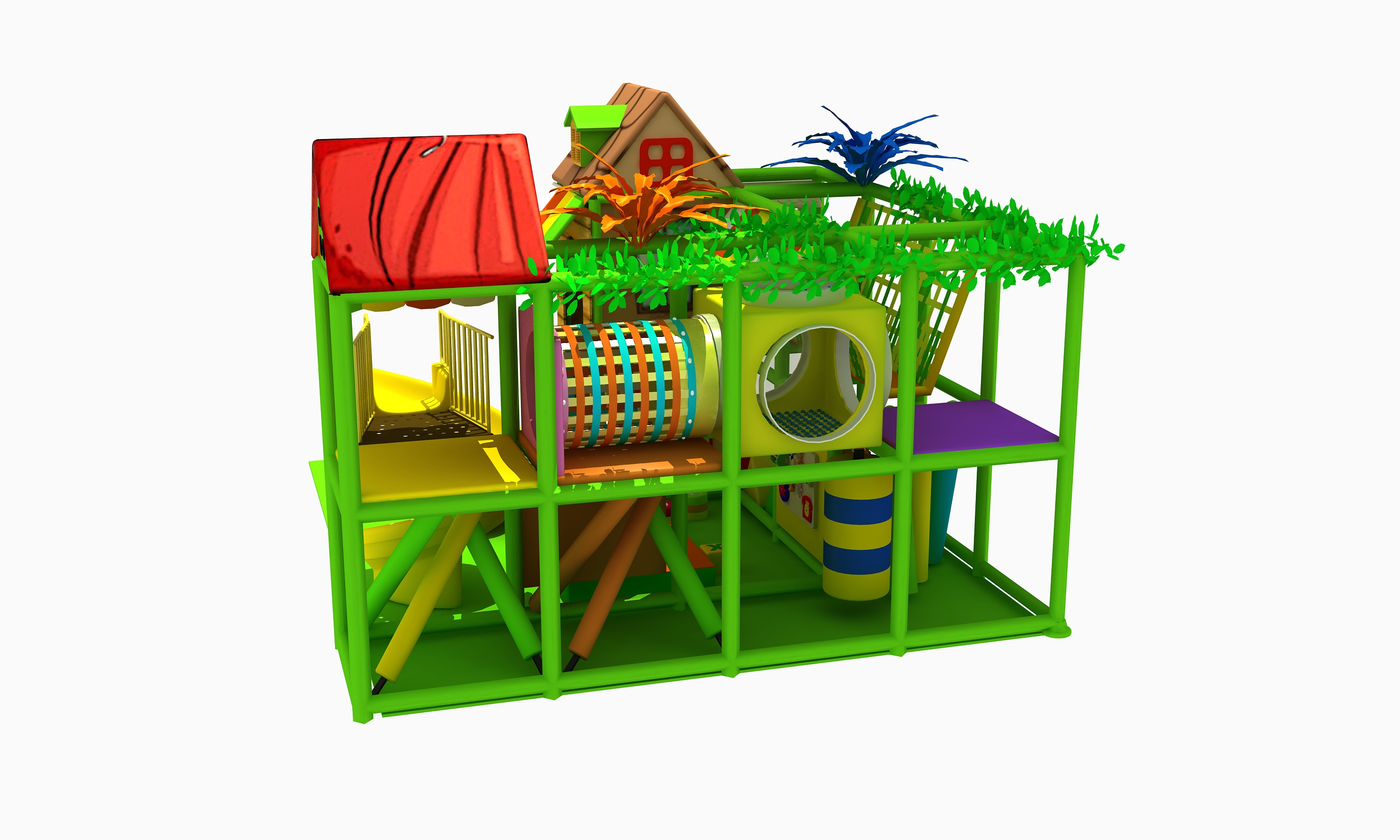 Kid Indoor Soft Playground Equipment