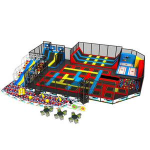 kids rectangle jump fitness jumping mat bed amusement indoor entertainment trampoline park for children