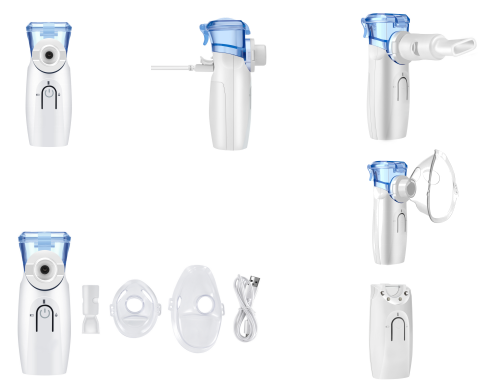 2024 medical portable inhaler nebulizer compressor nebulizador