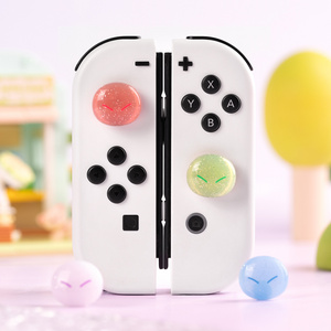 New product explosion nin tendo switch/oled joystick cap game console button controller cover ns slime glitter protective cover