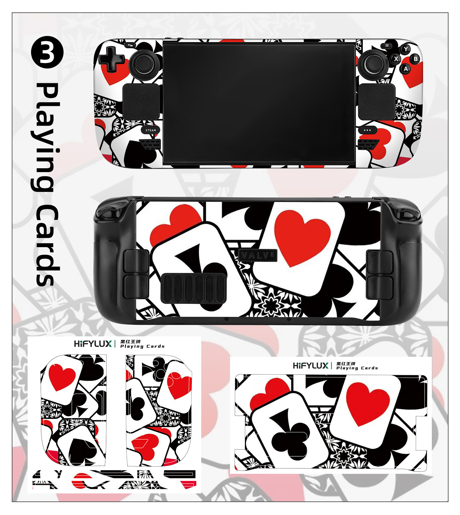 Suitable for Steam deck game console cartoon stickerSteam handheld game console sticker HD sticker film accessories