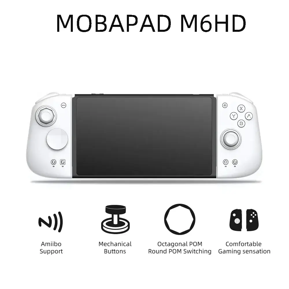 Mobapad M6s For nin tendo switch Controller Pro Adjustable Joystick Hall Effect gamepad Hd Vibration/6-Axis Gyro JoyPad