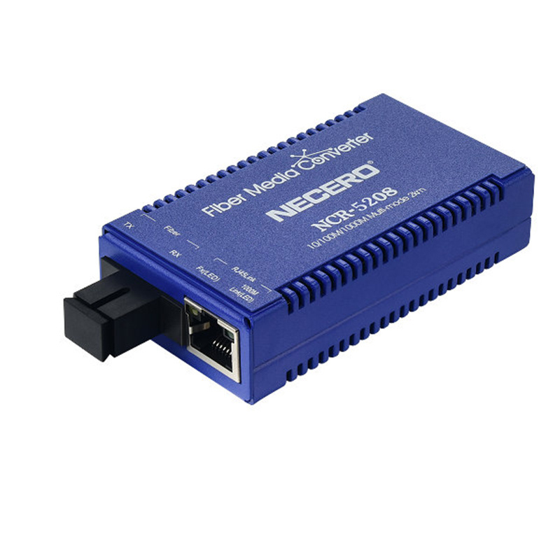 Gigabit Single Mode Fiber SC to Ethernet Media Converter 20KM,10/100/1000M SC FC LC ST