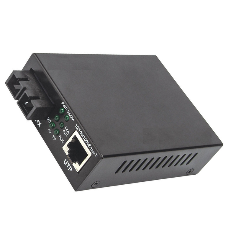 Fiber optical equipment 19 years manufactory supply single mode ethernet fiber media converter