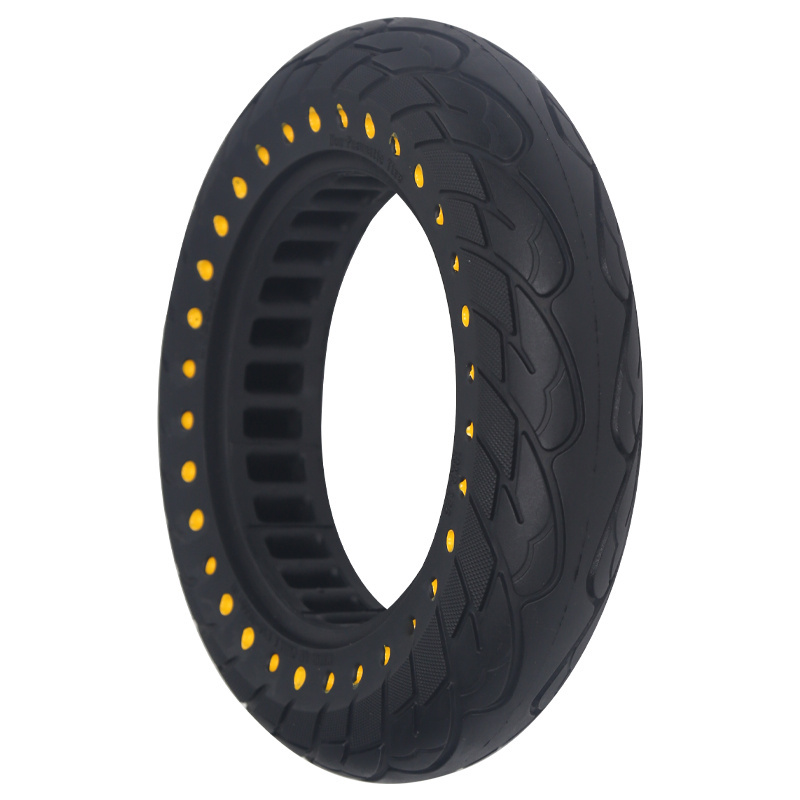 Nedong high quality airless solid tires 10 inch wheel for e- mini dirt bikes fat tire