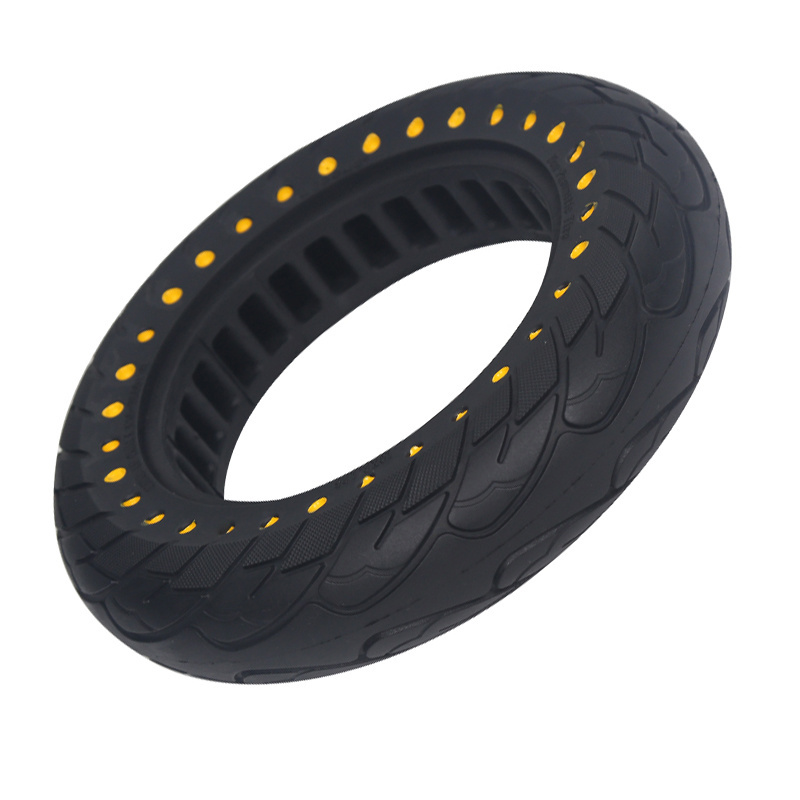 Nedong 10x2.125 New arrival hollowed inside electric kick scooter 10 inch bihoneycomb airless scooter tire for Xiaomi