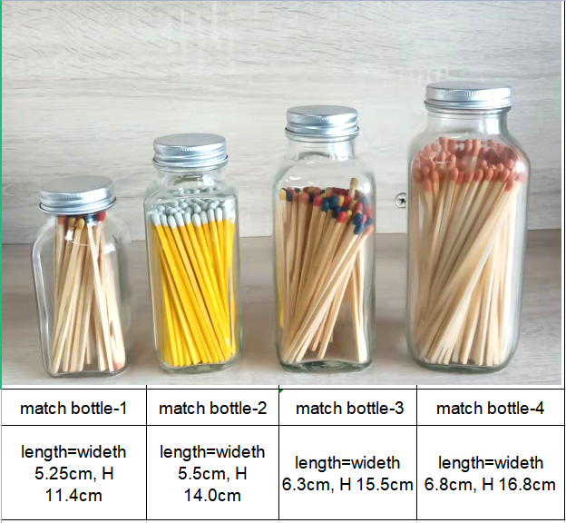 Aromatherapy candle special long match bottled color art cigar igniter aromatherapy match