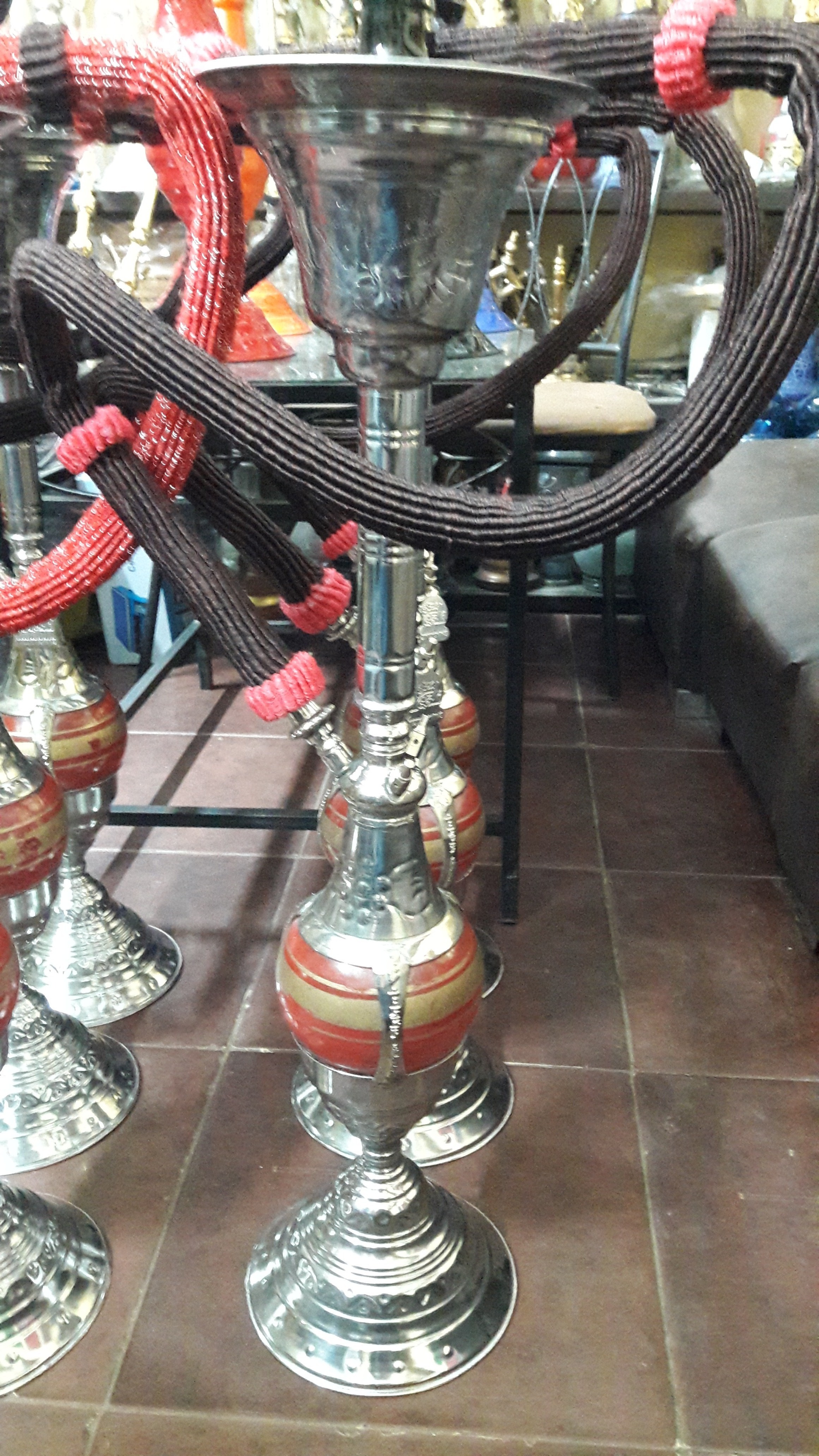 Egyptian Stainless Steel Shisha  Hookah