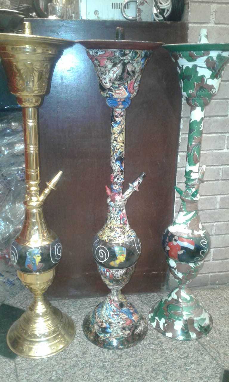 Egyptian Stainless Steel Shisha  Hookah