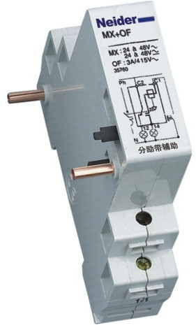 MX+OF Shunt Trip Unit  & Auxiliary Contact of  MCB NPM1 Series Circuit Breaker Accessory