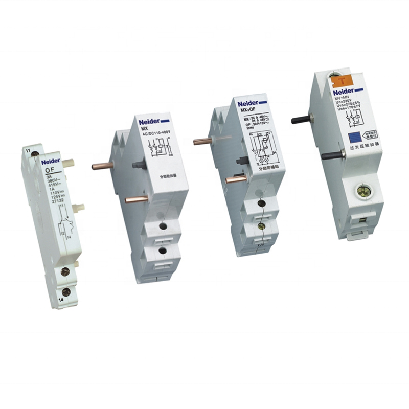 MX+OF Shunt Trip Unit  & Auxiliary Contact of  MCB NPM1 Series Circuit Breaker Accessory