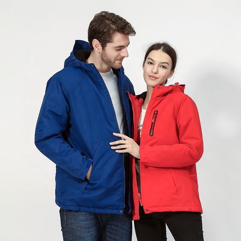 Wholesale Men and Women Winter Warm Coat Waterproof Hunting Outdoor Heater Jacket Rechargeable Battery Heated Jackets