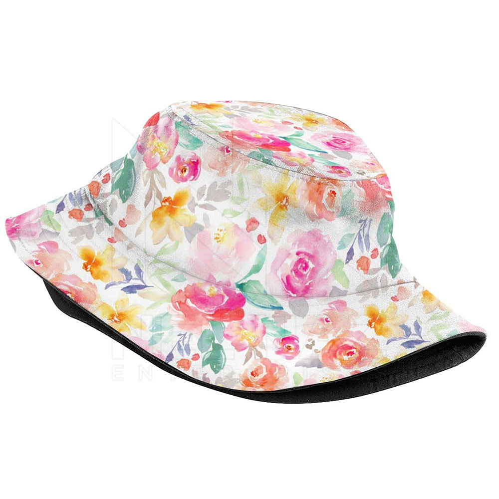 Private Label Designer Reversible Bucket Caps Fish Hats Quick Drying Unisex Bucket Beach Hat Bucket Hat Caps for Women Men