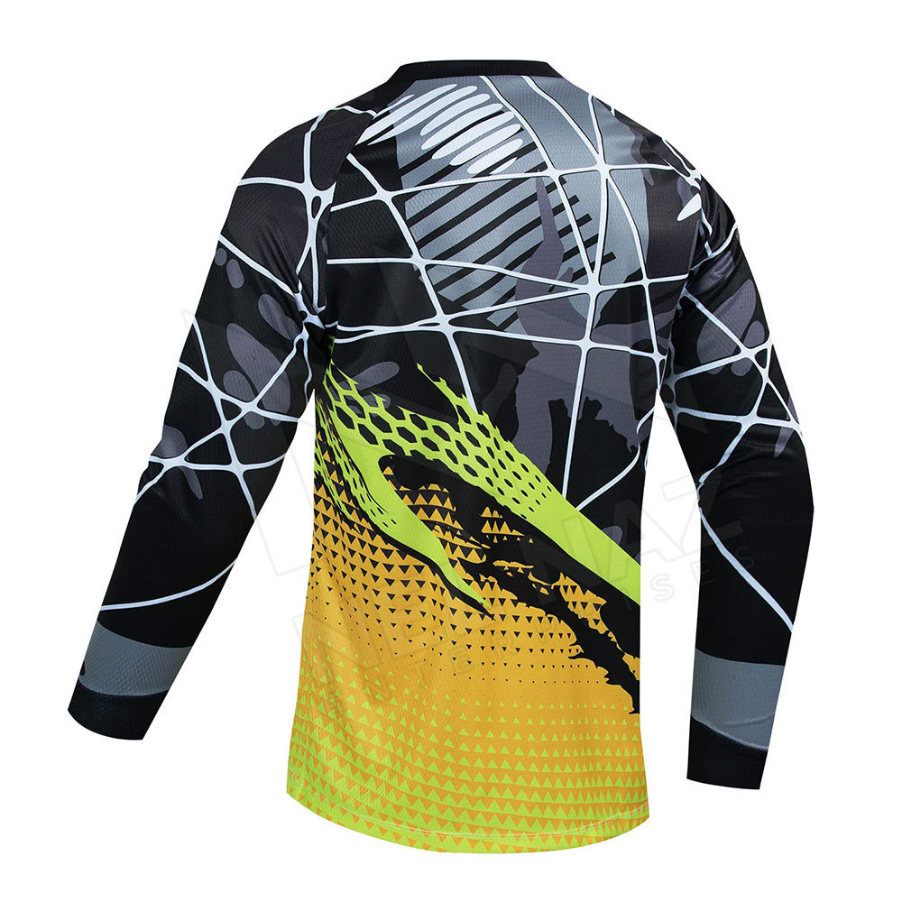 Motocross Jersey Custom Made Blank Cycling Jerseys Long Sleeve Team Bike Motorcycle Shirt Jersey