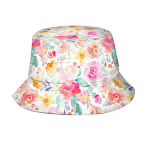 Private Label Designer Reversible Bucket Caps Fish Hats Quick Drying Unisex Bucket Beach Hat Bucket Hat Caps for Women Men