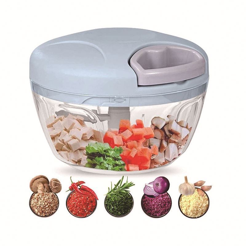 New Design Manual Food Processor Speedy Choppers, Hand Pull Mincer Blender Mixer Vegetable Fruits Nuts Onions Choppers