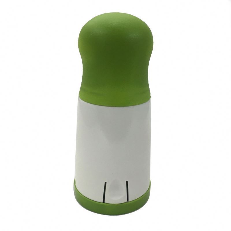 Hot Sale Kitchen Gadgets Vegetable, Cutter Coriander Chopper Grinder Plastic Handle Stainless Steel Blade Herb Grinder