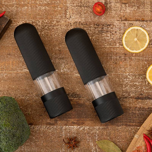 Southeast Asia Best Selling Electric Salt And Pepper Grinder Set Cool Gadgets Kitchen Automatic Pepper Grinders