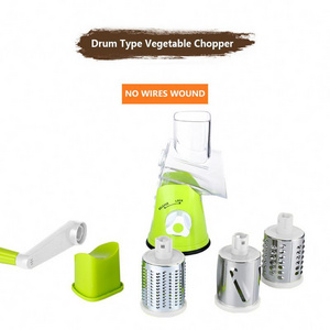 Hot Sale Machine Vegetable, Choppers Slicer Salad Cutter Master Cheese Grater Rotary Machine With Blender