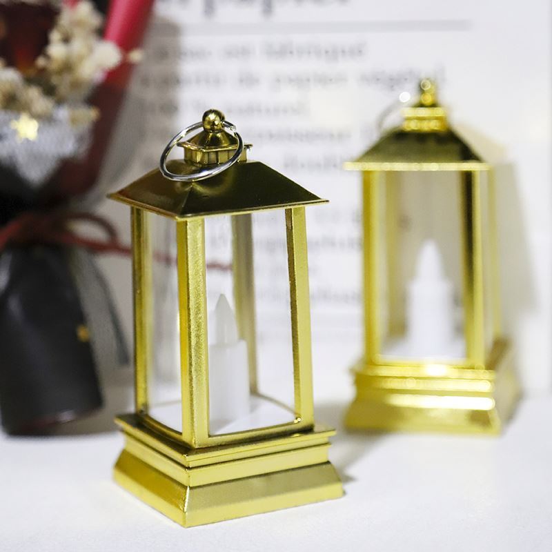 New Fashion Plastic Led Candlestick Lamp, Flame Led Candle Hanging Christmas Lantern