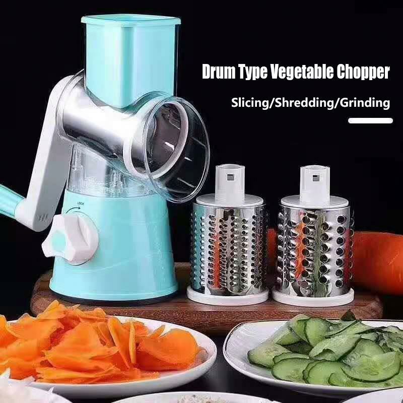 New Design Household Manual, Potato Shredder Multifunctional Slicer Vegetable Chopper Stainless Steel Cheese Graters