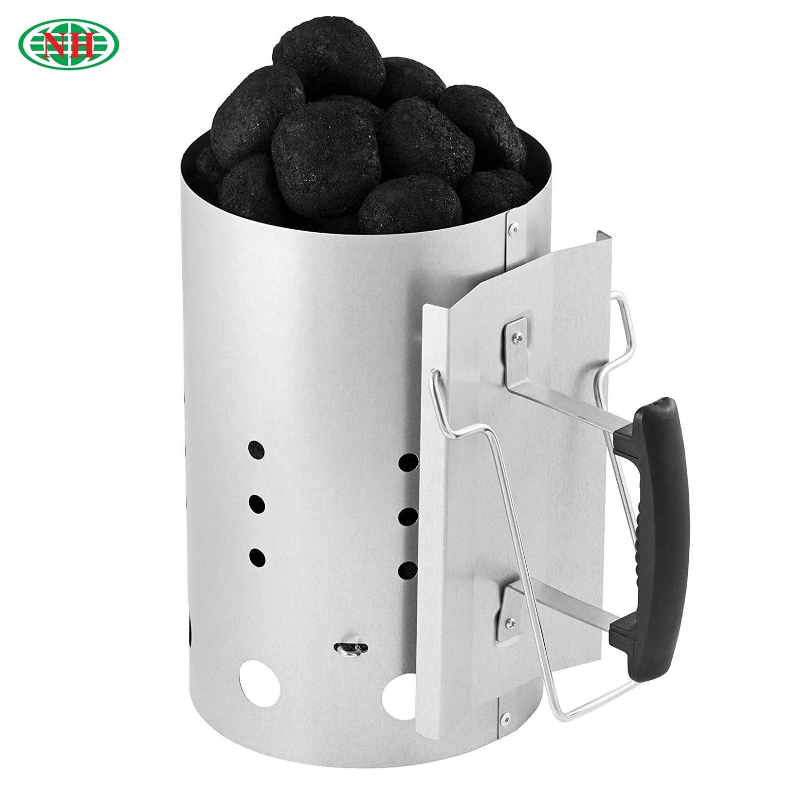 BSCI Factory Cooking BBQ Grill Lighter Fire Starter Charcoal Chimney Starter