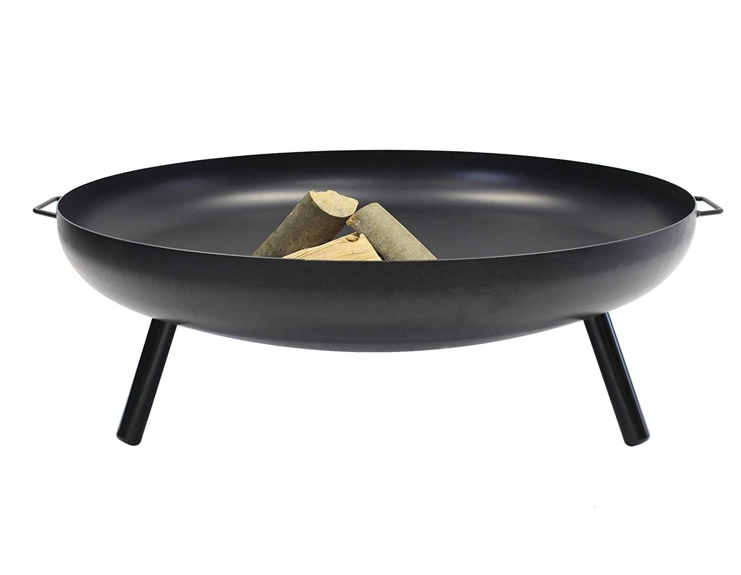 Dia100 cm Outdoor Fire Pit High Quality Fire Bowl With 2 Handles