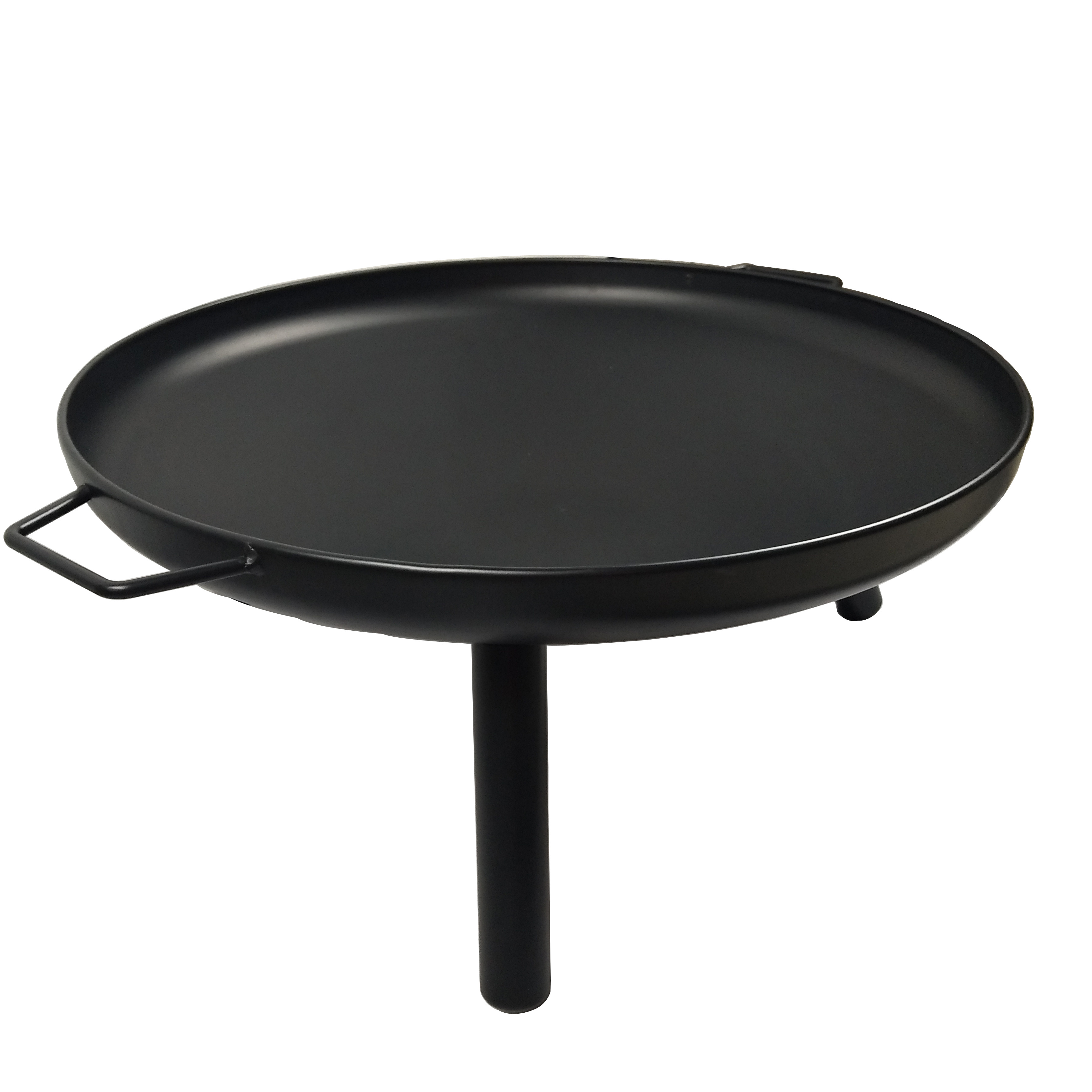 24inch Steel Fire Pit Outdoor Fire Bowl With Three Legs