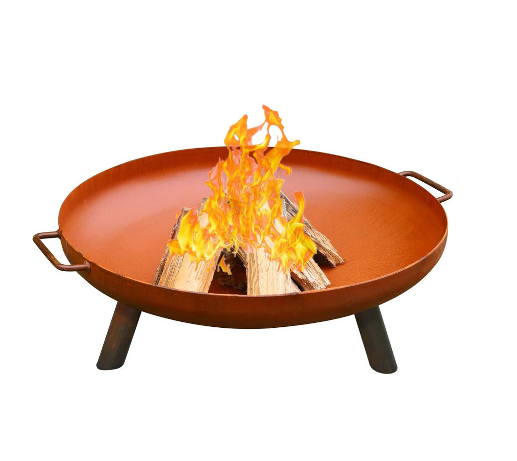 Outdoor Brazier Firewood Camping Rack Wood Stove Courtyard Party Charcoal Heating Fire Pit